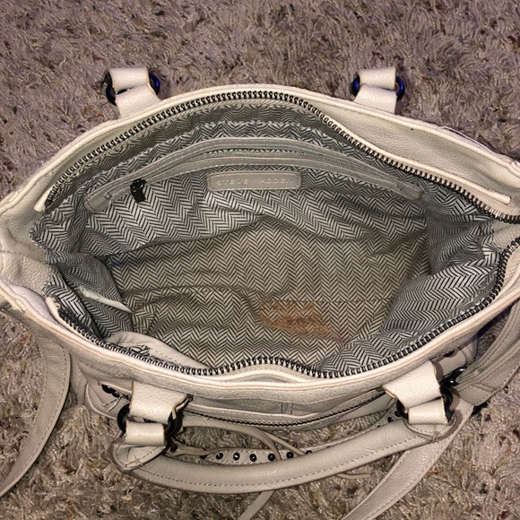 Steve Madden faux leather light grayish color bag - Picture 2 of 11